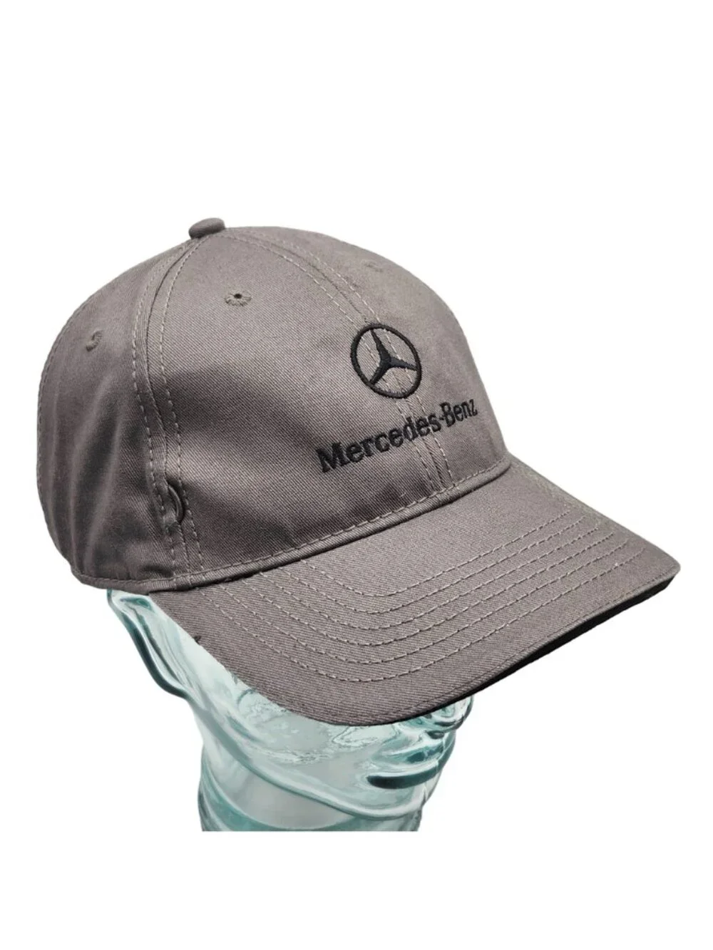 Mercedes-Benz Gray Adjustable Strap Baseball Cap Hat